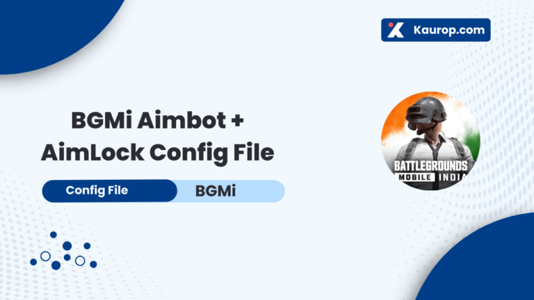BGMi 3.0 Aimbot + AimLock Config File (100% Safe & Working)